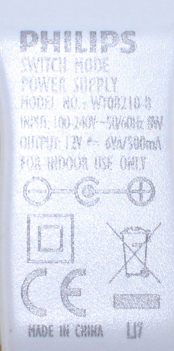 Zasilacz PHILIPS WT08210-B 12V 500mA 3.5mm