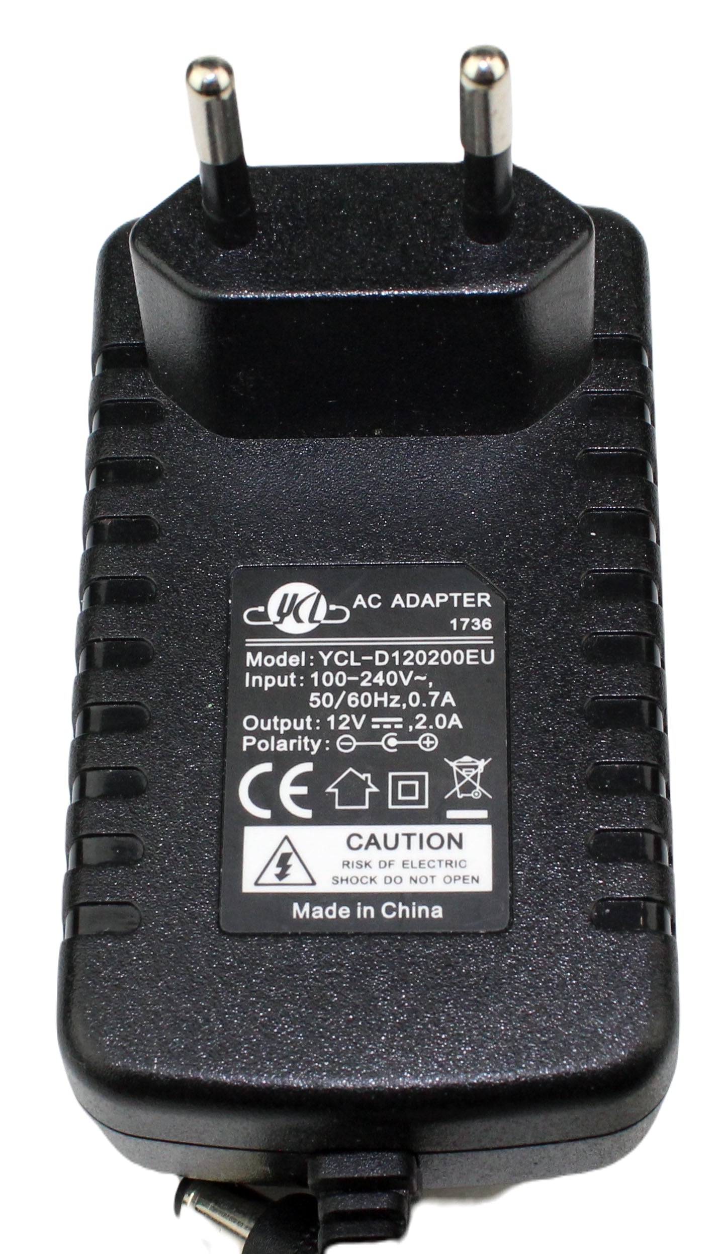 Zasilacz YCL YCL-D120200EU 12V 2A 5.5mm