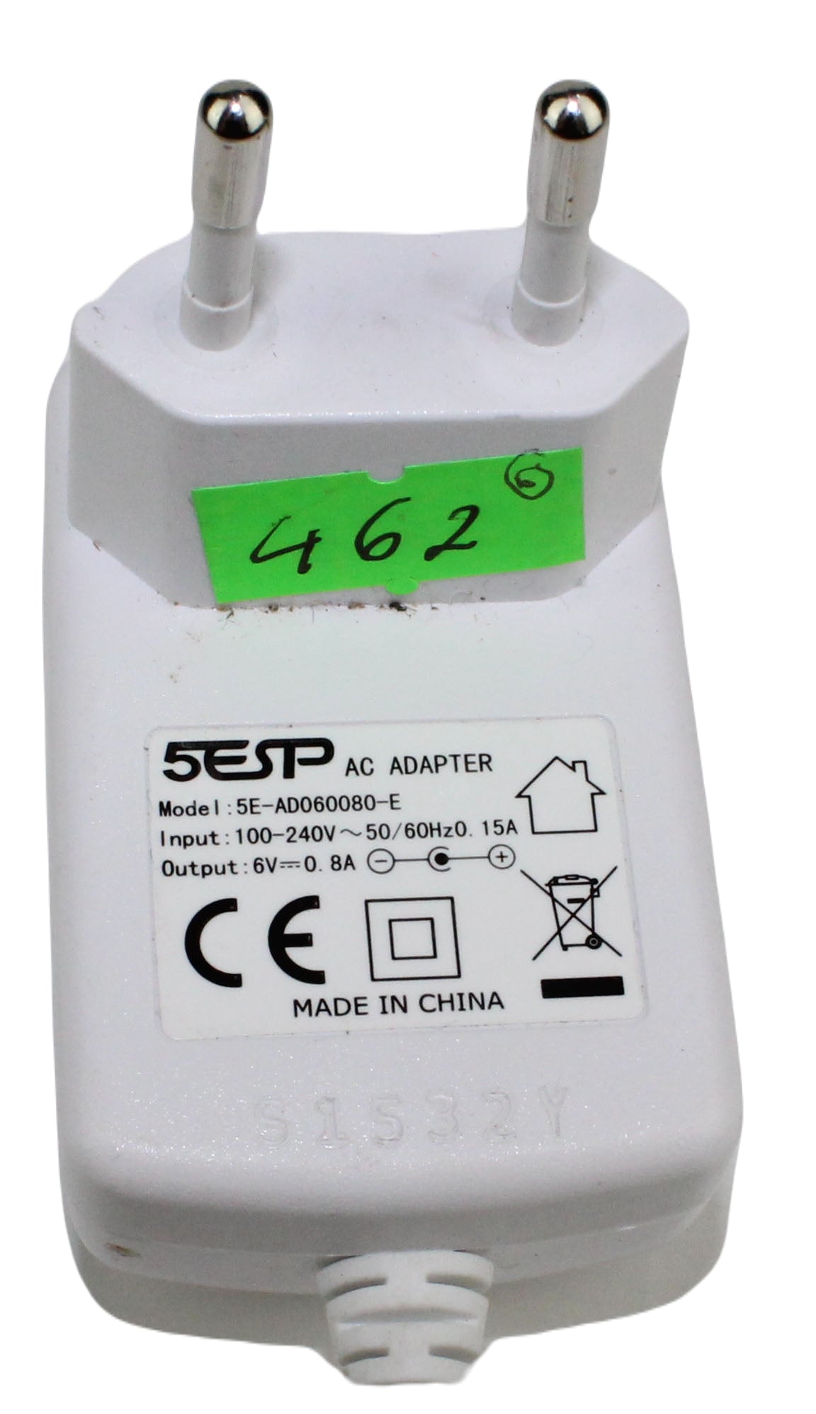 Zasilacz 5ESP 5E-AD060080-E 6V 8A 3.5mm