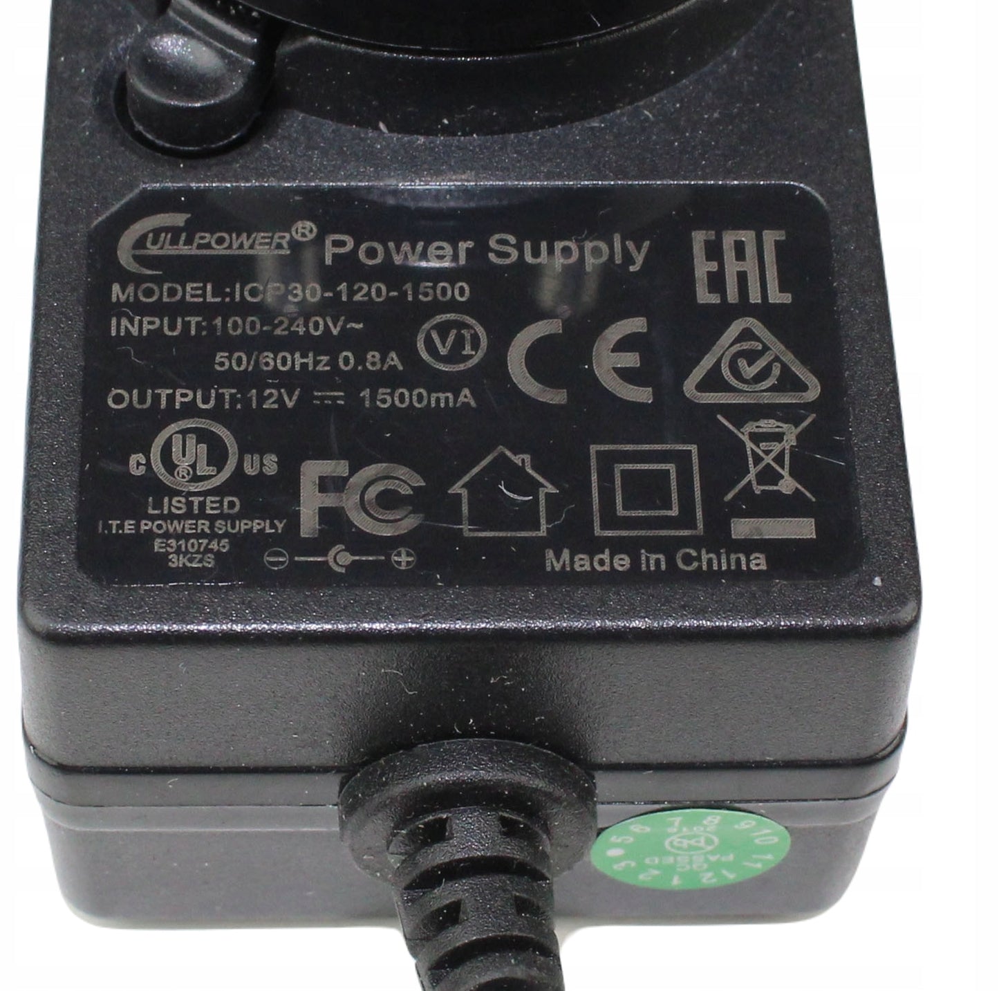 Zasilacz ICP30-120-1500 12V 1500mA 5.5mm