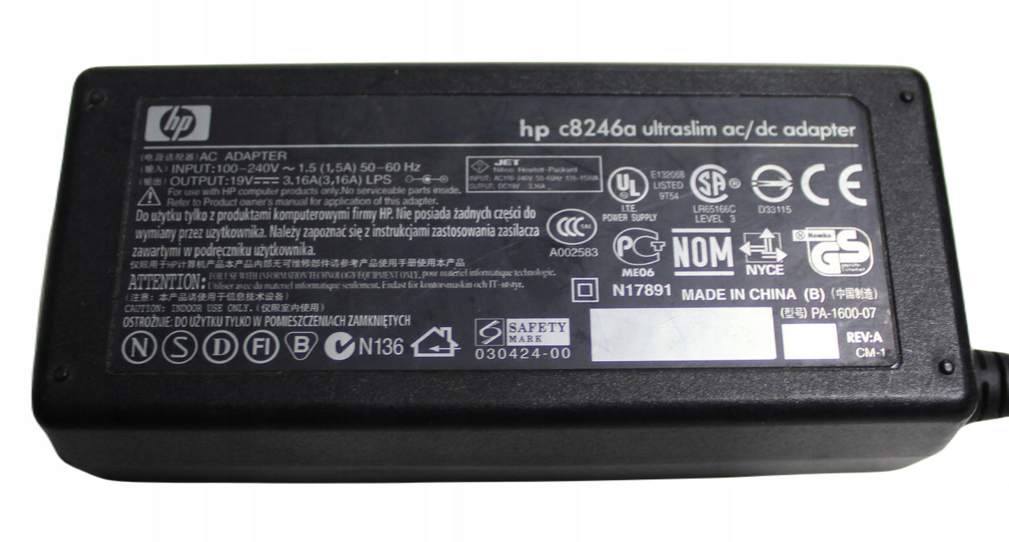Zasilacz HP PA-1600-07 19V 3.16A 5.5mm