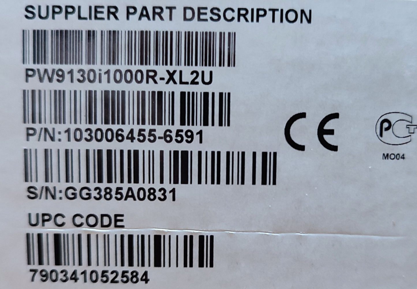 UPS Eaton 9130 PW9130i1000R-XL2U bez akumulatorów