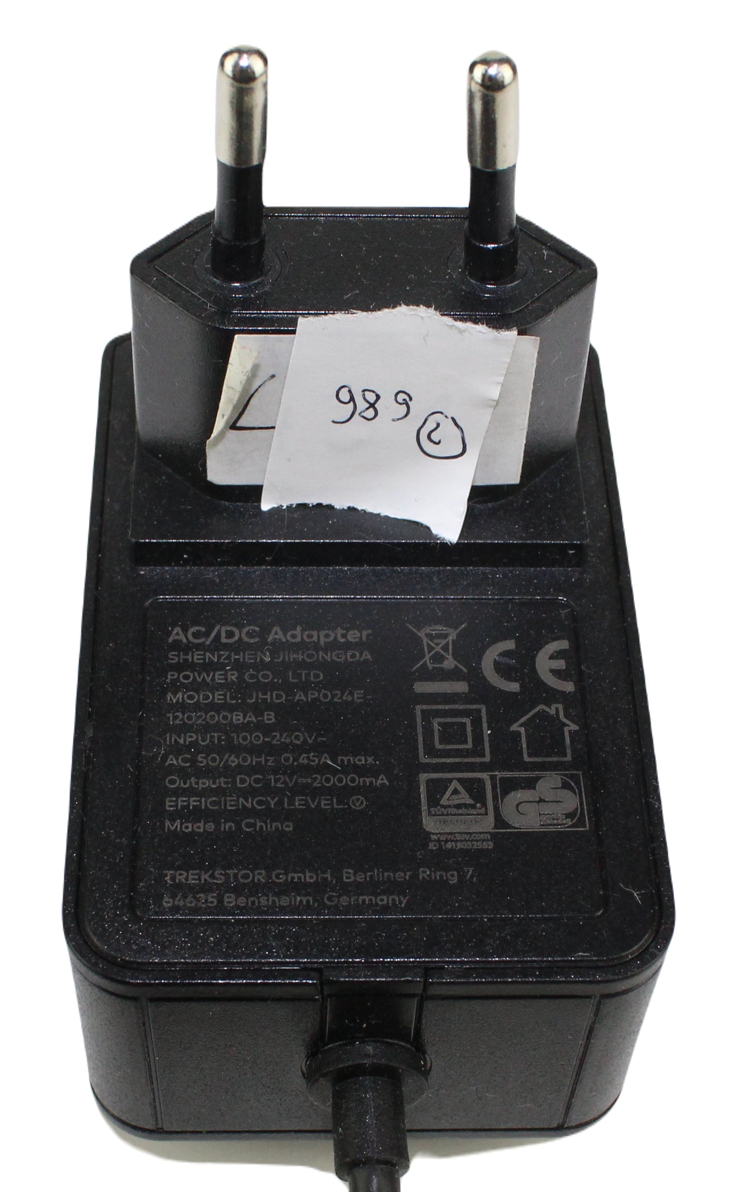 Zasilacz JHD-AP024E 12V 2000mA 3.5mm