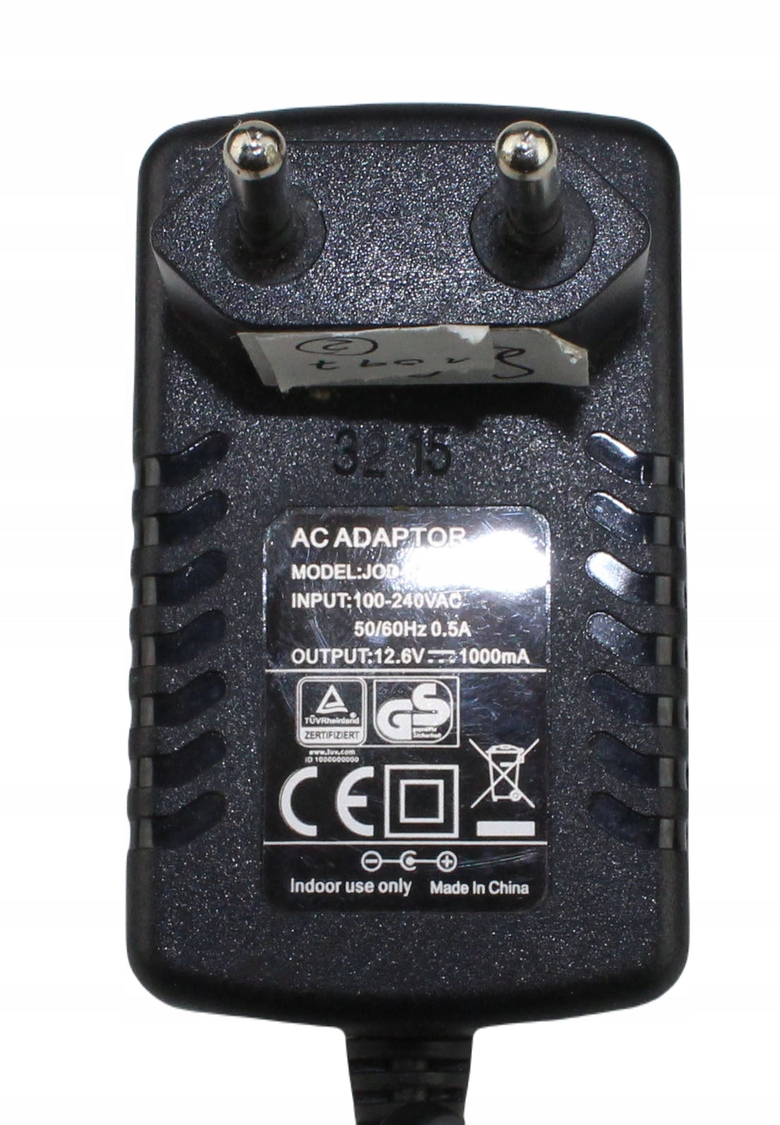 Zasilacz JOD-S-126100GS 12.6V 1000mA 5.5mm