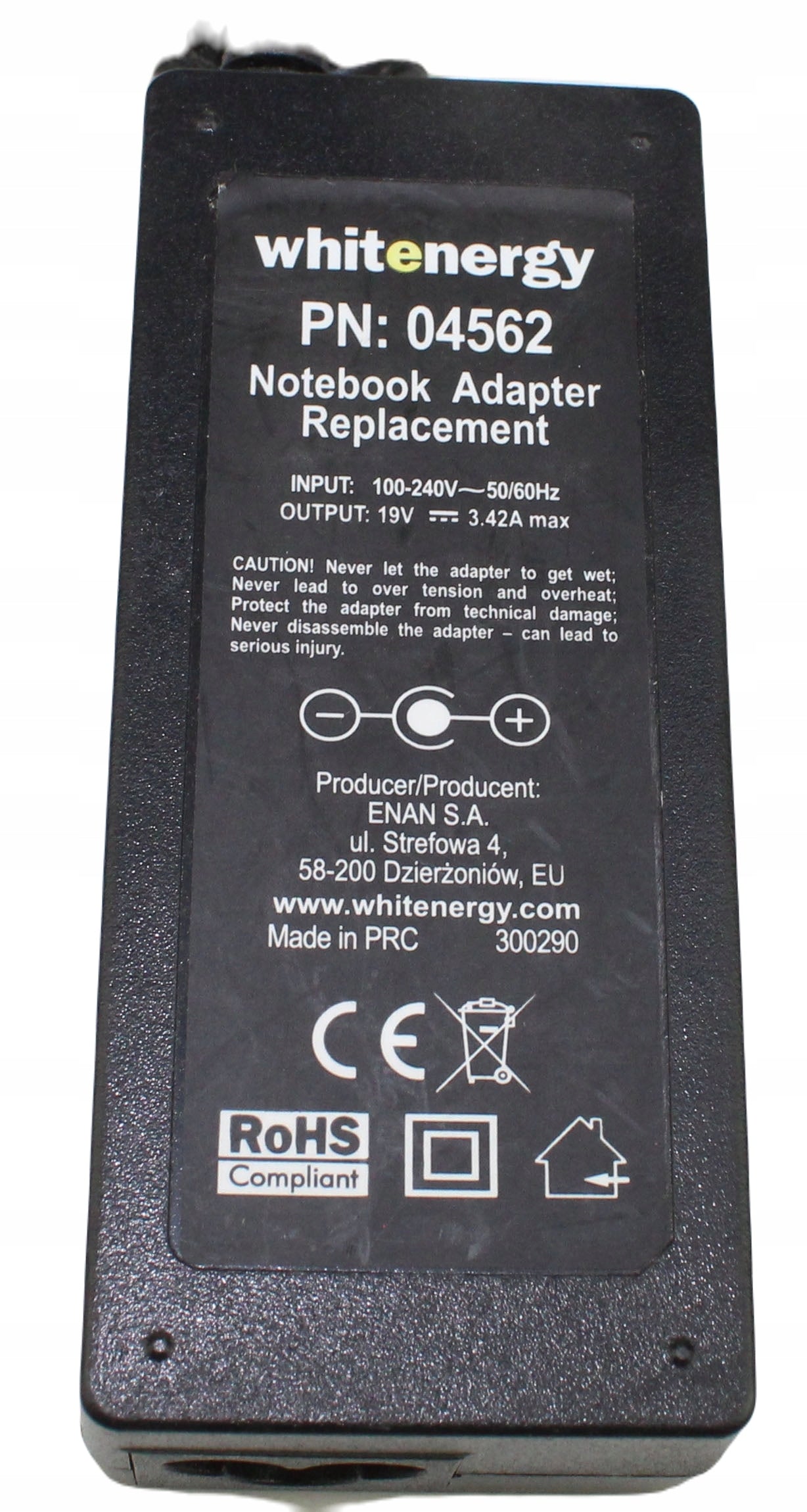 zasilacz WHITE ENERGY 04562 19V 3.42A 5.5mm
