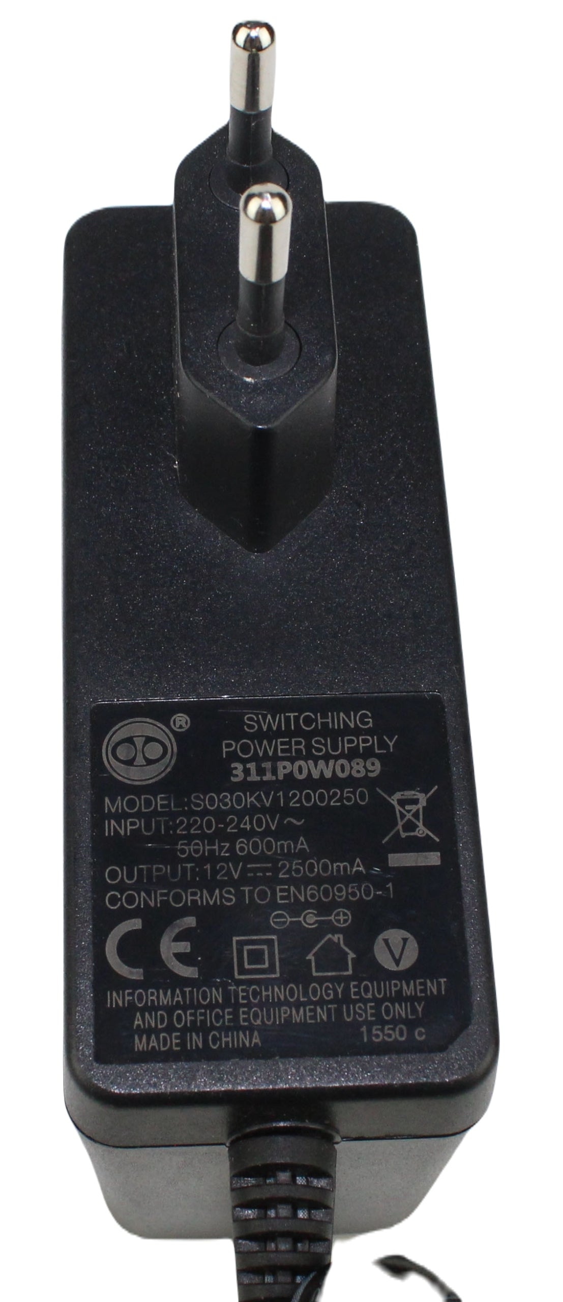 Zasilacz 311P0W089 12V 2500mA 5.5mm