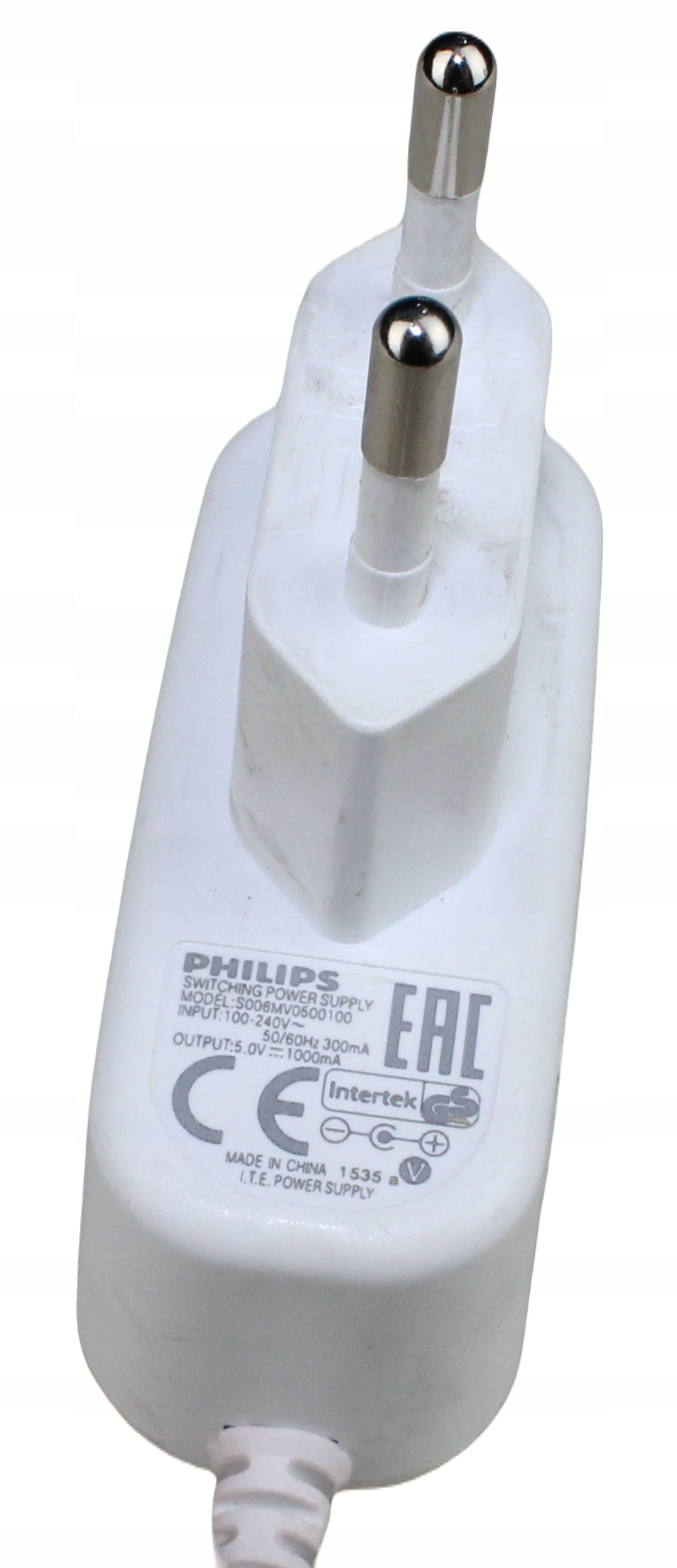 Zasilacz PHILIPS S006MV0500100 5V 1000mA 4mm