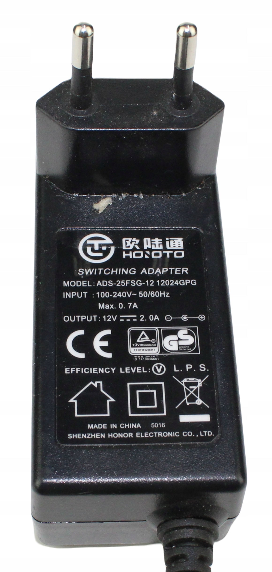 zasilacz HOIOTO ADS-25FSG-12 12V 2A 5.5mm