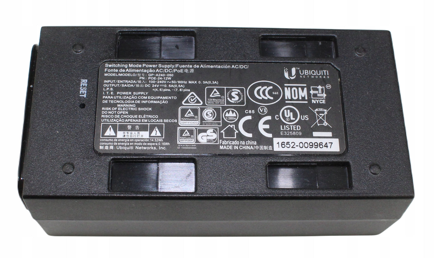 Zasilacz UBIQUITI GP-A240-050 24V 0.5A