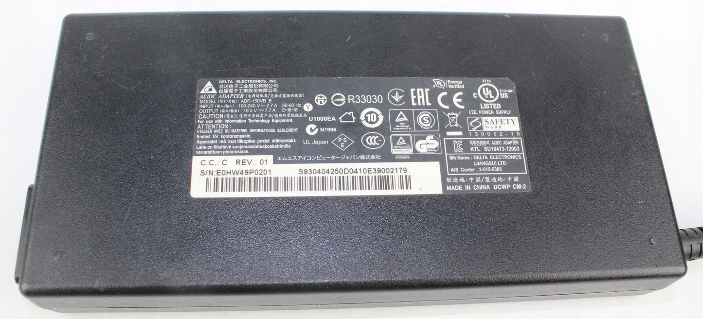 Zasilacz DELTA ELECTRONICS ADP-150VB 19.5V 7.7A 5.5mm