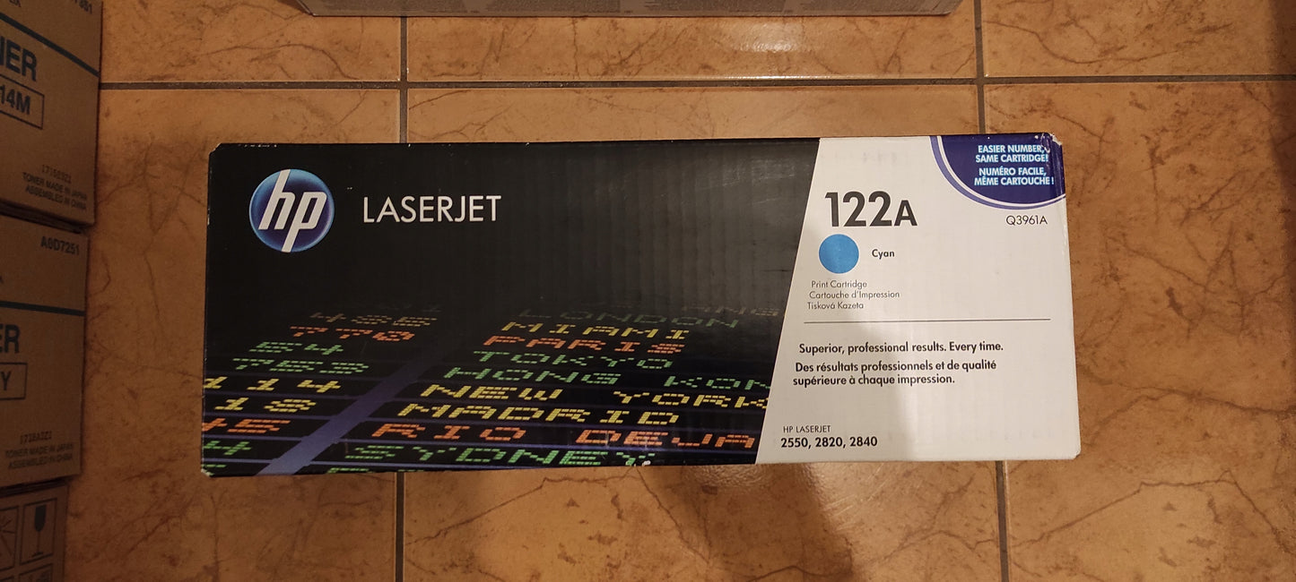 Toner HP Q3961A niebieski (cyan)