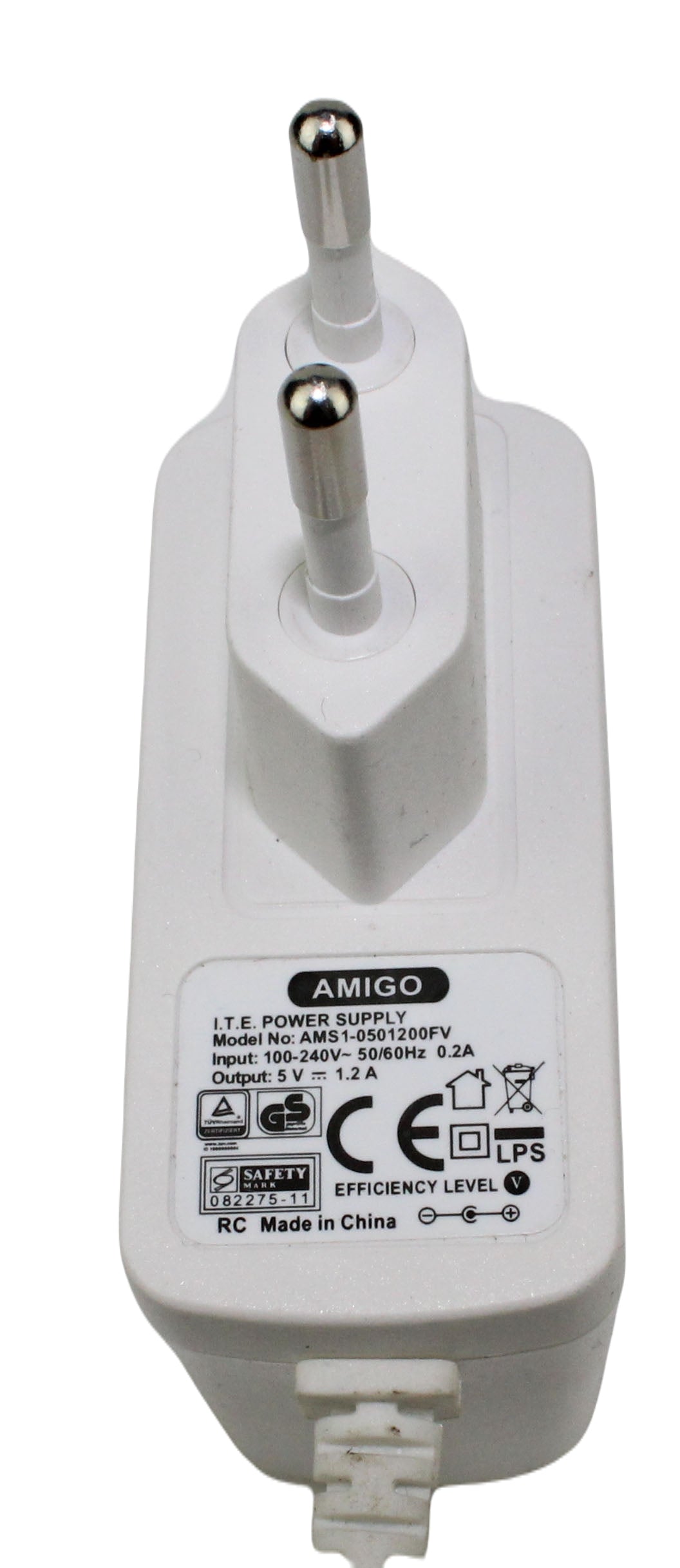 zasilacz AMIGO AMS-501200FV 5V 1.2A 5.5mm