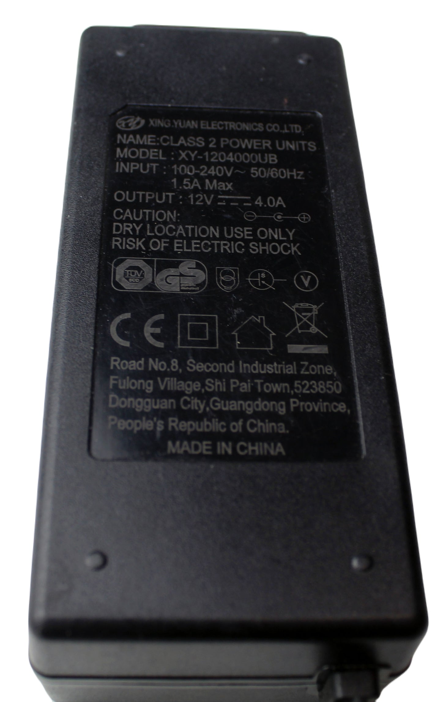 Zasilacz XING YUAN XY-1204000UB 12V 4A 5.5mm