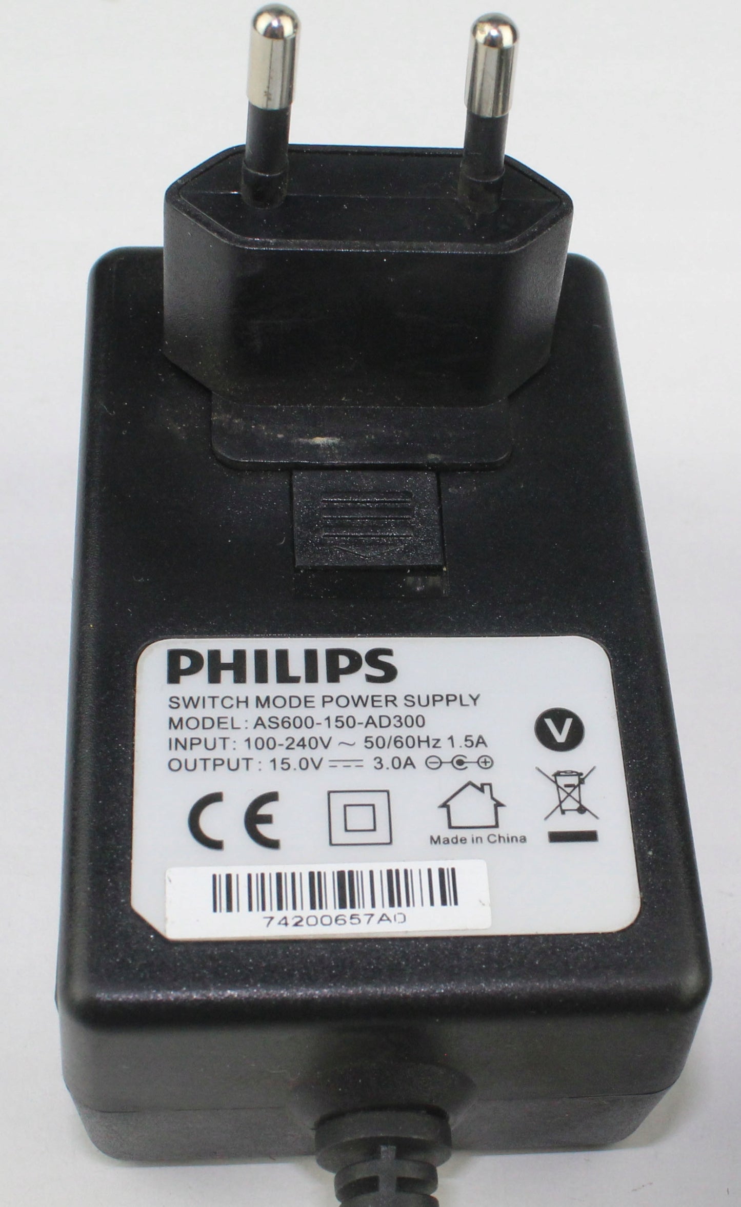 Zasilacz PHILIPS AS600-150-AD300 15V 3A 5.5mm
