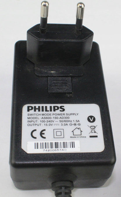 Zasilacz PHILIPS AS600-150-AD300 15V 3A 5.5mm