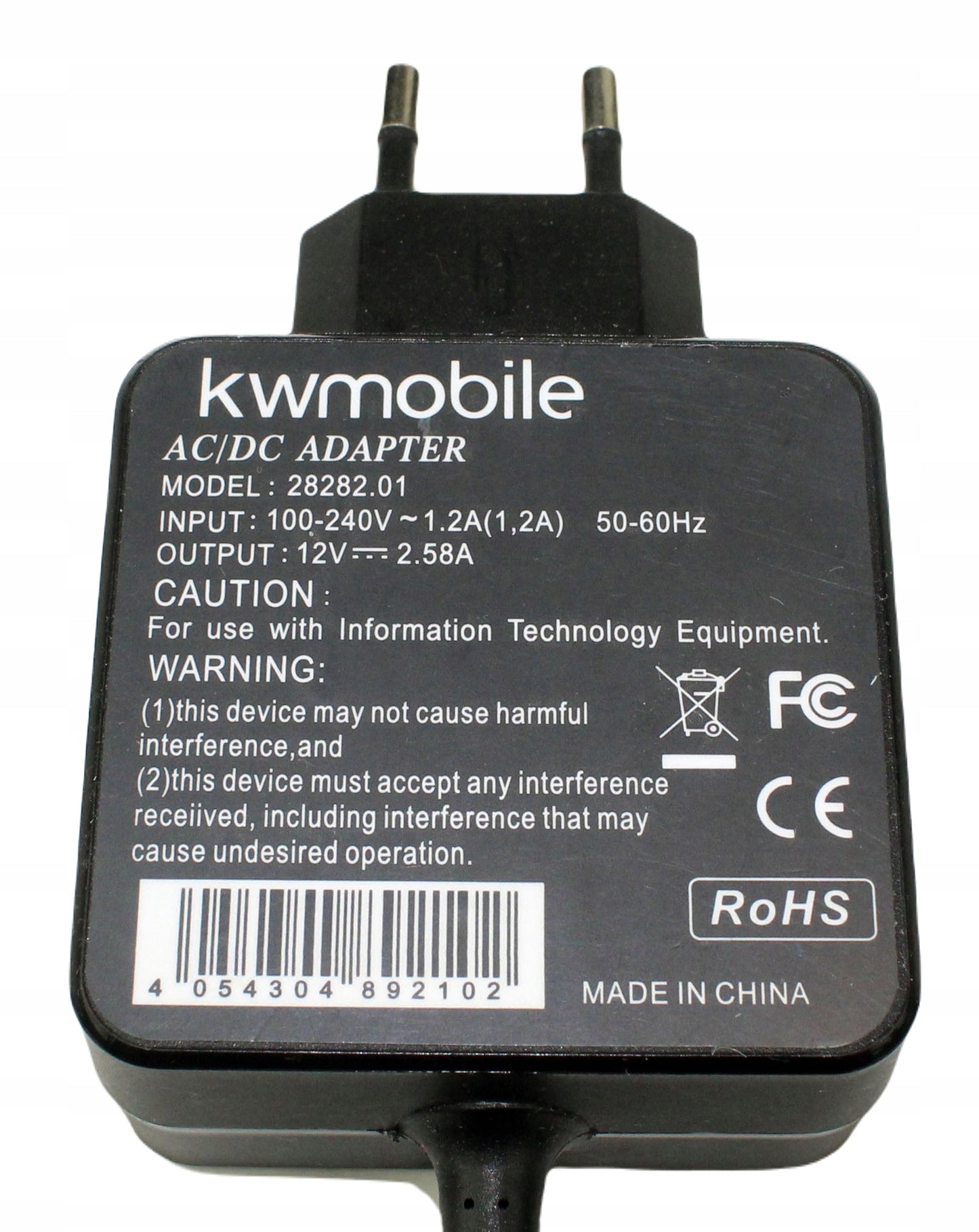 Zasilacz KWMOBILE 28282.01 12V 2.58A