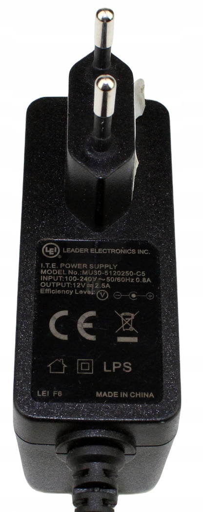Zasilacz LE MU30-5120250-C5 12V 2.5A 5.5mm