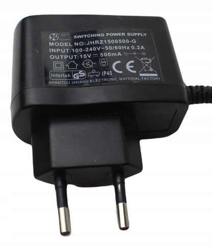 Zasilacz JING HENG JHRZ1500500-G 15V 500mA 5.5mm