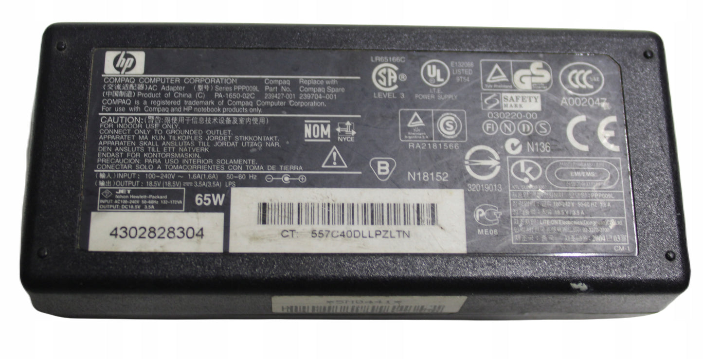 Zasilacz HP PA-1650-02C 18.5V 3.5A 5mm