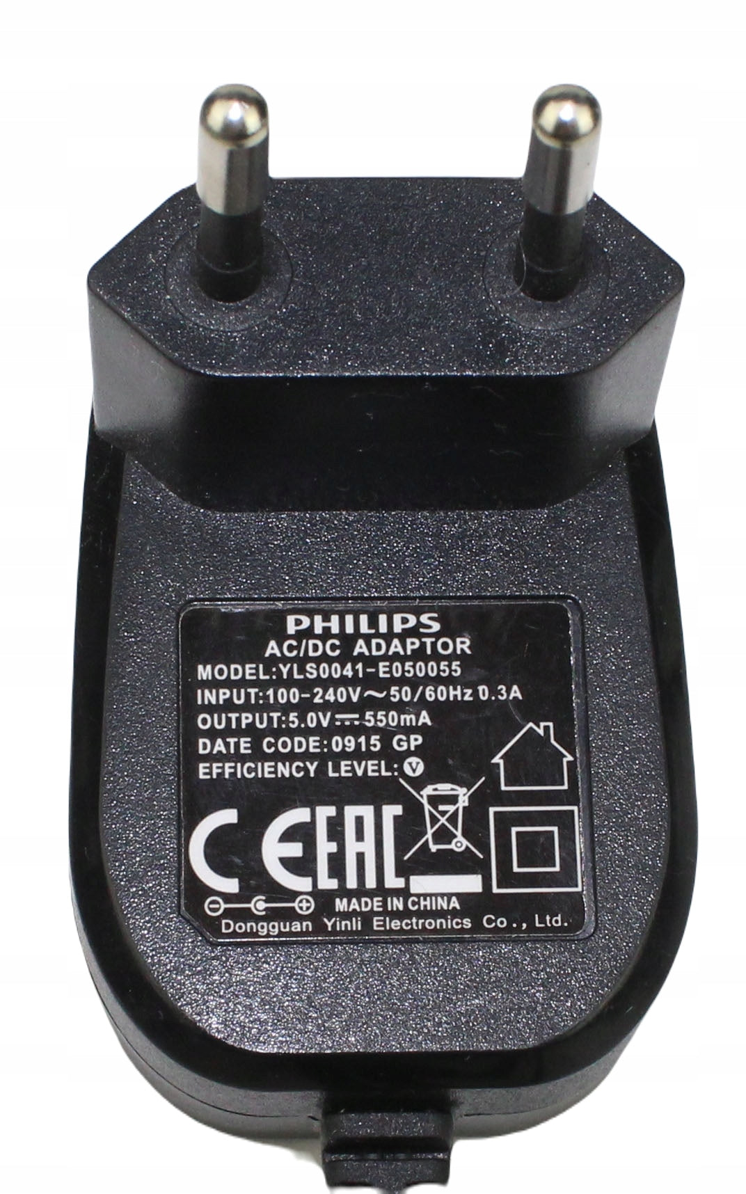 Zasilacz PHILIPS YLS0041-E050055 5V 550mA 4mm