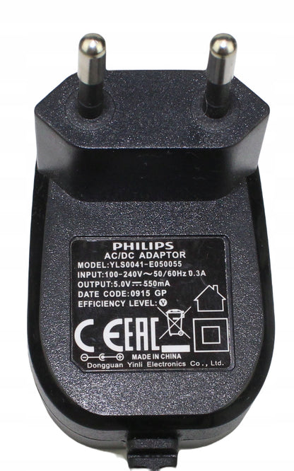 Zasilacz PHILIPS YLS0041-E050055 5V 550mA 4mm