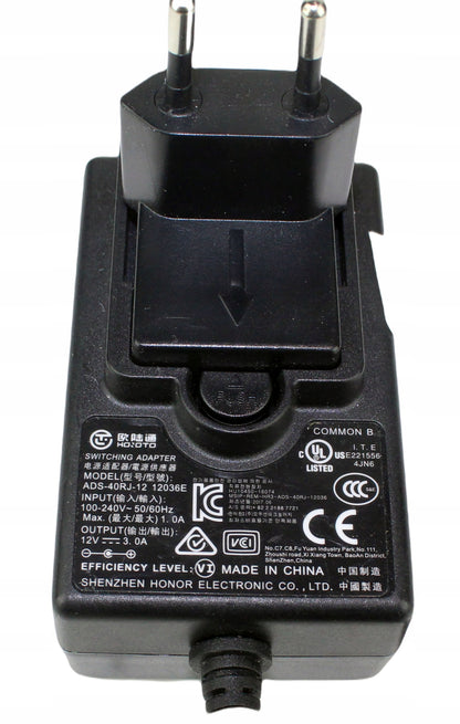 Zasilacz ADS-40RJ-12 12V 3A 5.5mm