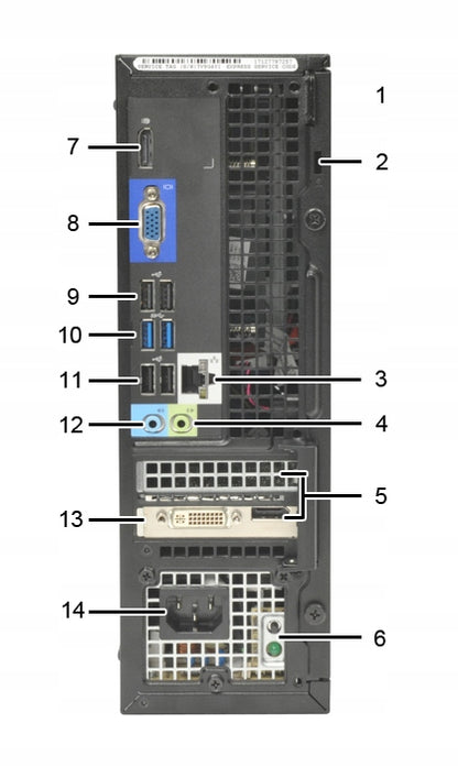 Dell OptiPlex 3020 SFF i3 4Gen gratis Mysz m185