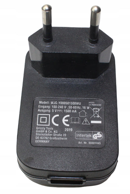 Zasilacz WJG Y080501500WU 5V 1500mA