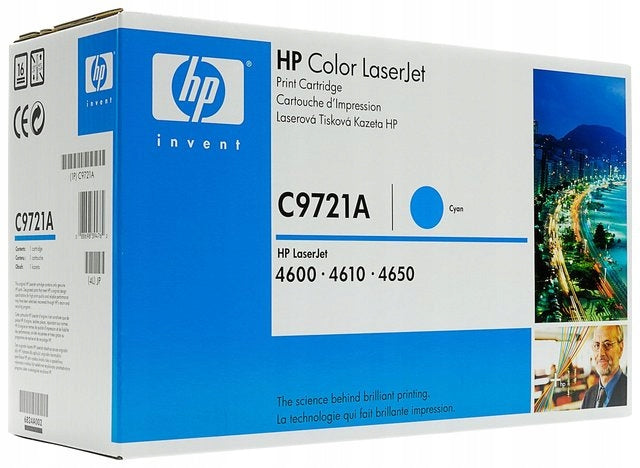 Toner HP C9721A niebieski (cyan)