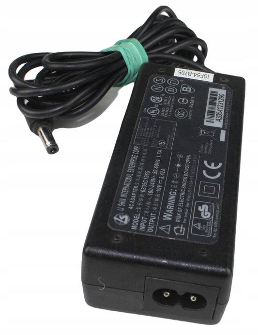 Zasilacz LI SHIN 033C1965 19V 3.42A 5.5mm