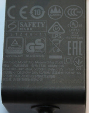 Surface zasilacz 24W Model 1736 Pro 4 oryginalny