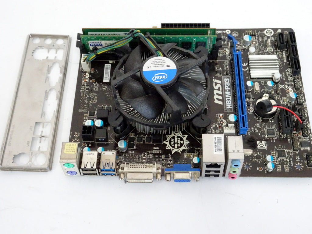 Płyta główna MSI H81M-P33 Micro ATX CPU/Cooler/RAM