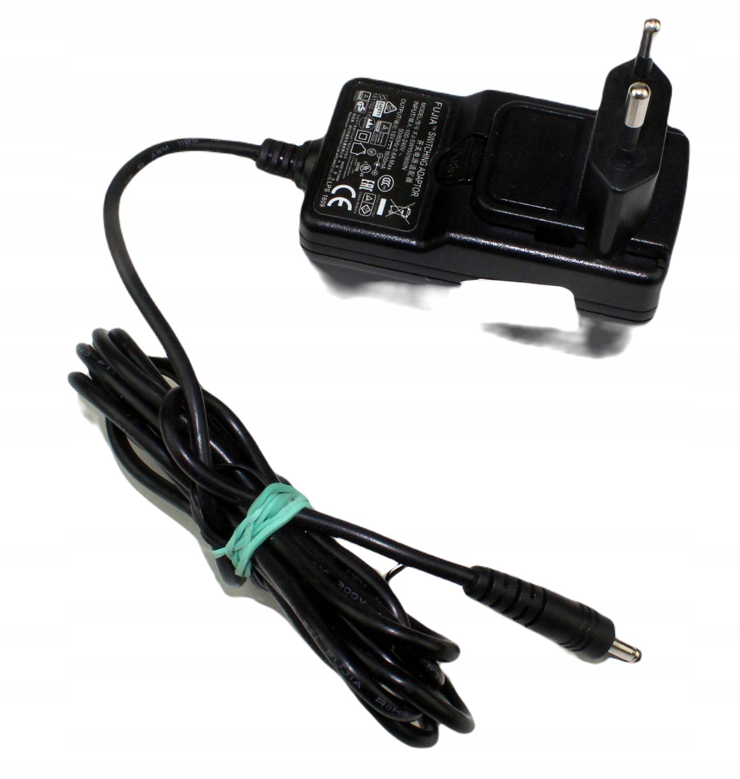 zasilacz FUJIA FJ-SW1501600N 15V 0.6A 3.5mm