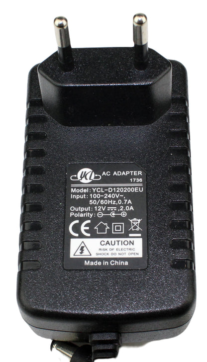 Zasilacz YCL YCL-D120200EU 12V 2A 5.5mm