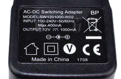Zasilacz SW1201000-W02 12V 1000mA 5.5mm