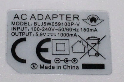 Zasilacz BLJ5W059100P-V 5.9V 1000mA 3.5mm