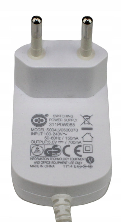 Zasilacz S004LV0500070 5V 700mA 4mm