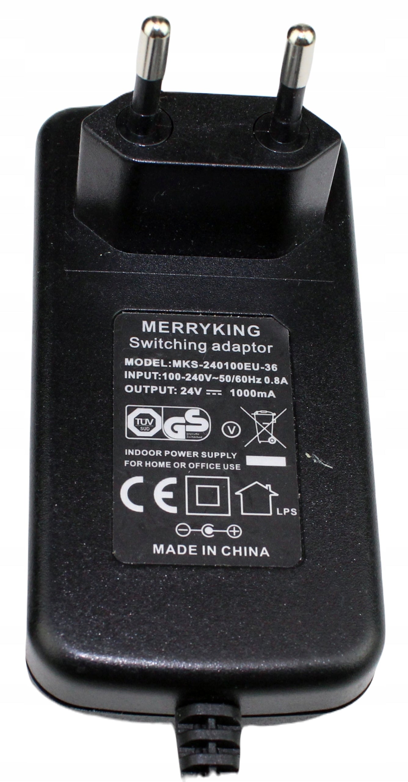 Zasilacz MERRYKING MKS-240100EU-36 24V 1000mA 5.5