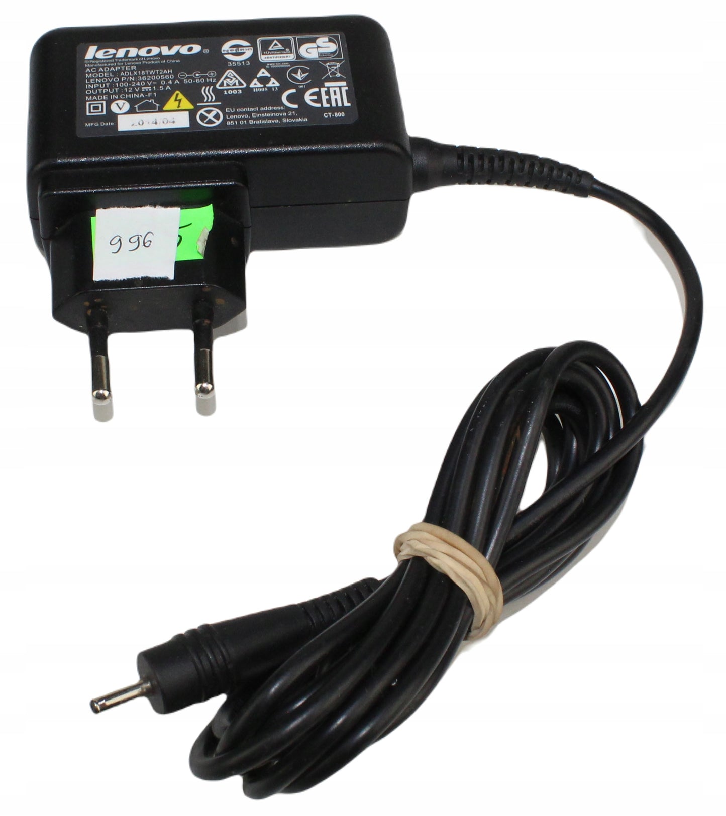 Zasilacz LENOVO ADLX18TWT2AH 12V 5A 3mm