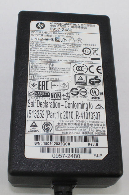 Zasilacz do drukarki HP 0957-2480 12V 1250mA