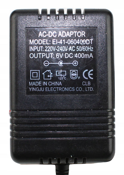 Zasilacz EI-41-060400DT 6V 400mA 5.5mm