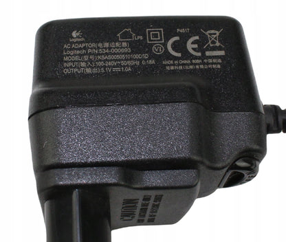Zasilacz LOGITECH KSAS0050510100D5D 5.1V 1A