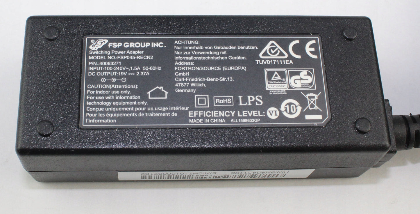 Zasilacz FSP FSP045-RECN2 19V 2.37A 3.5mm