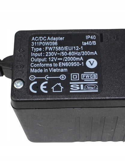 Zasilacz FW7580/EU/12-1 12V 2000mA 5.5mm