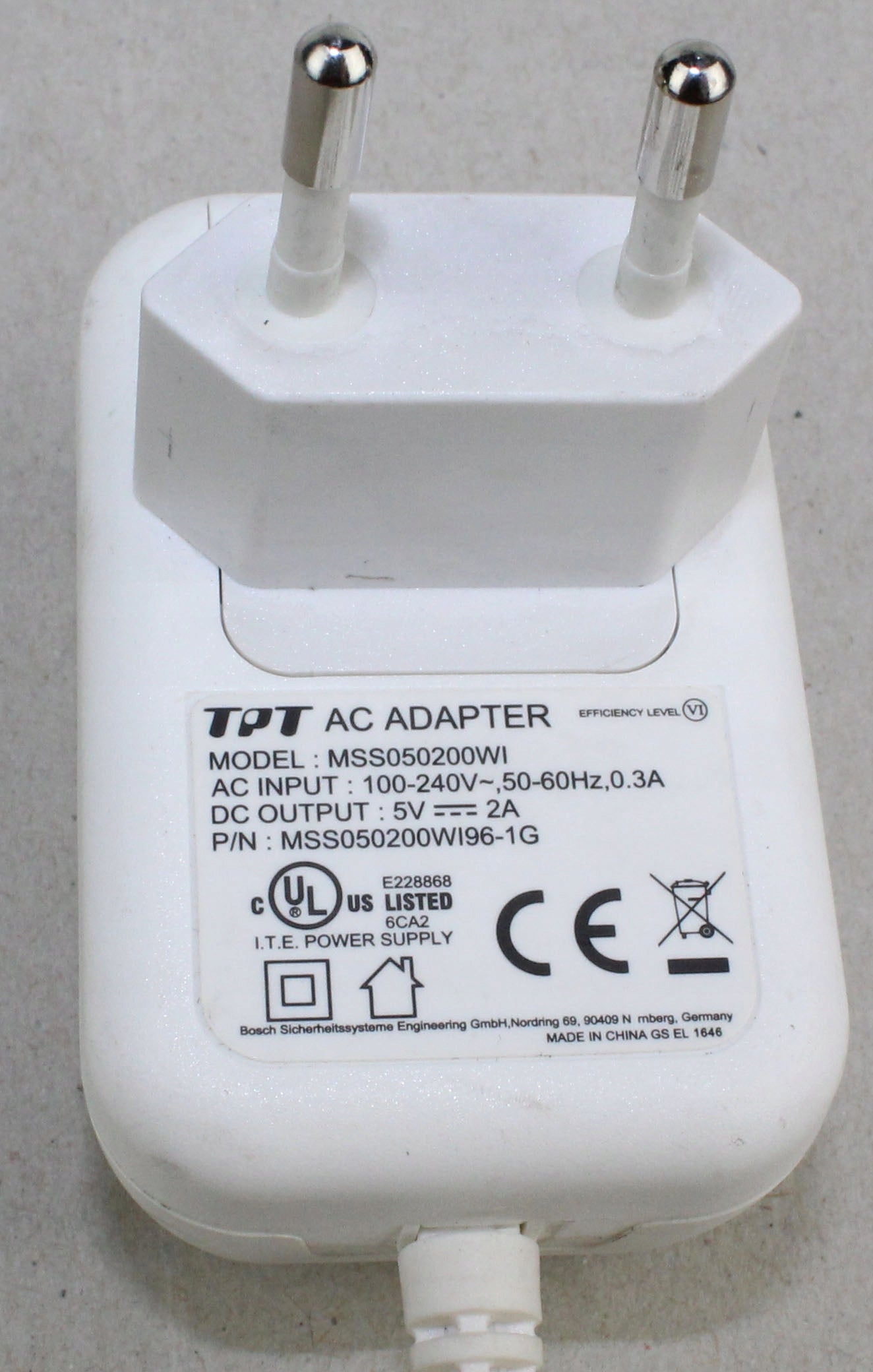 Zasilacz TPT MSS050200WI 5V 2A