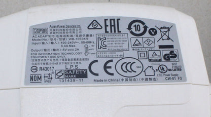 Zasilacz APD WB-10E05R 5V 2A