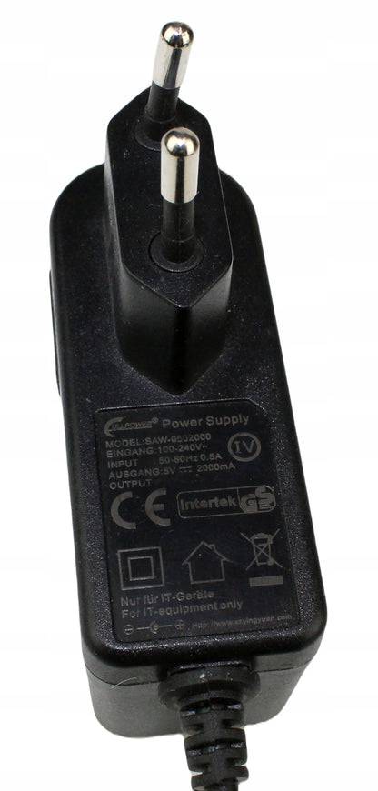 Zasilacz SAW-0502000 5V 2000mA 3.5mm