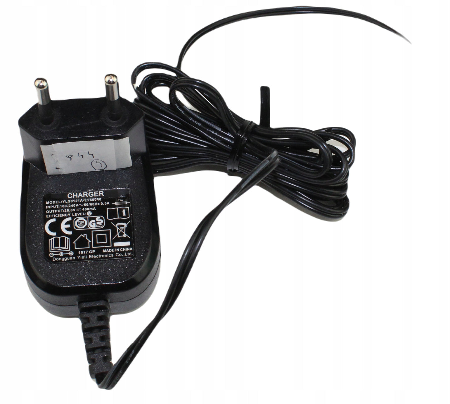 Zasilacz CHARGER YLS0121A-E260040 26V 400mA 5.5mm