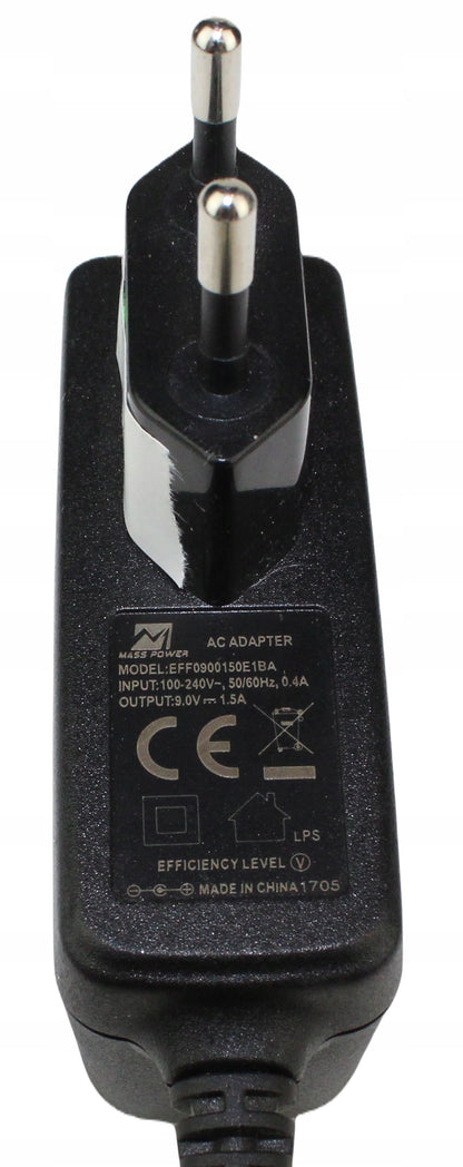 Zasilacz MASS POWER EFF0900150E1BA 9V 1.5A 4mm