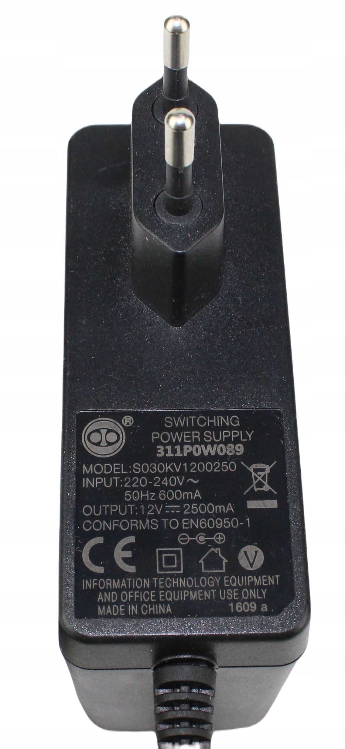 zasilacz S030KV1200250 12V 2500mA 5.5mm